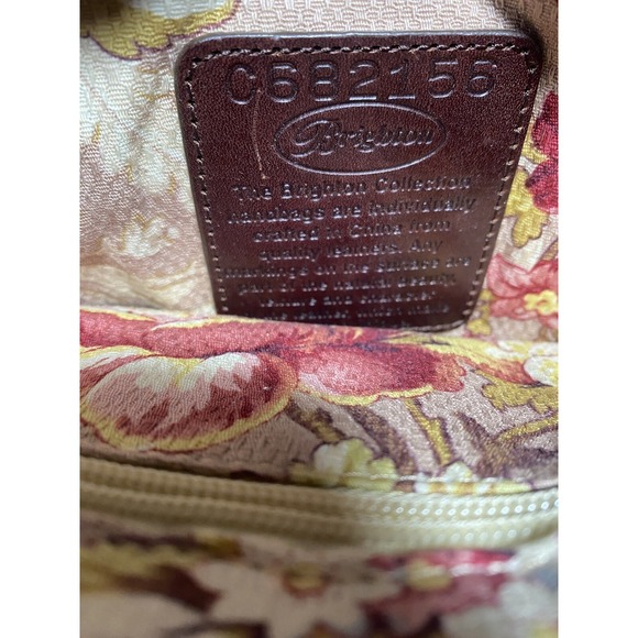 Brighton ROSALIE Bag Purse rose Pink LEATHER Flower 3D Petals C682156 - Picture 4 of 10